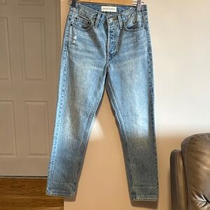 Denim Forum the Ex boyfriend fit Light Blue Straight Jeans